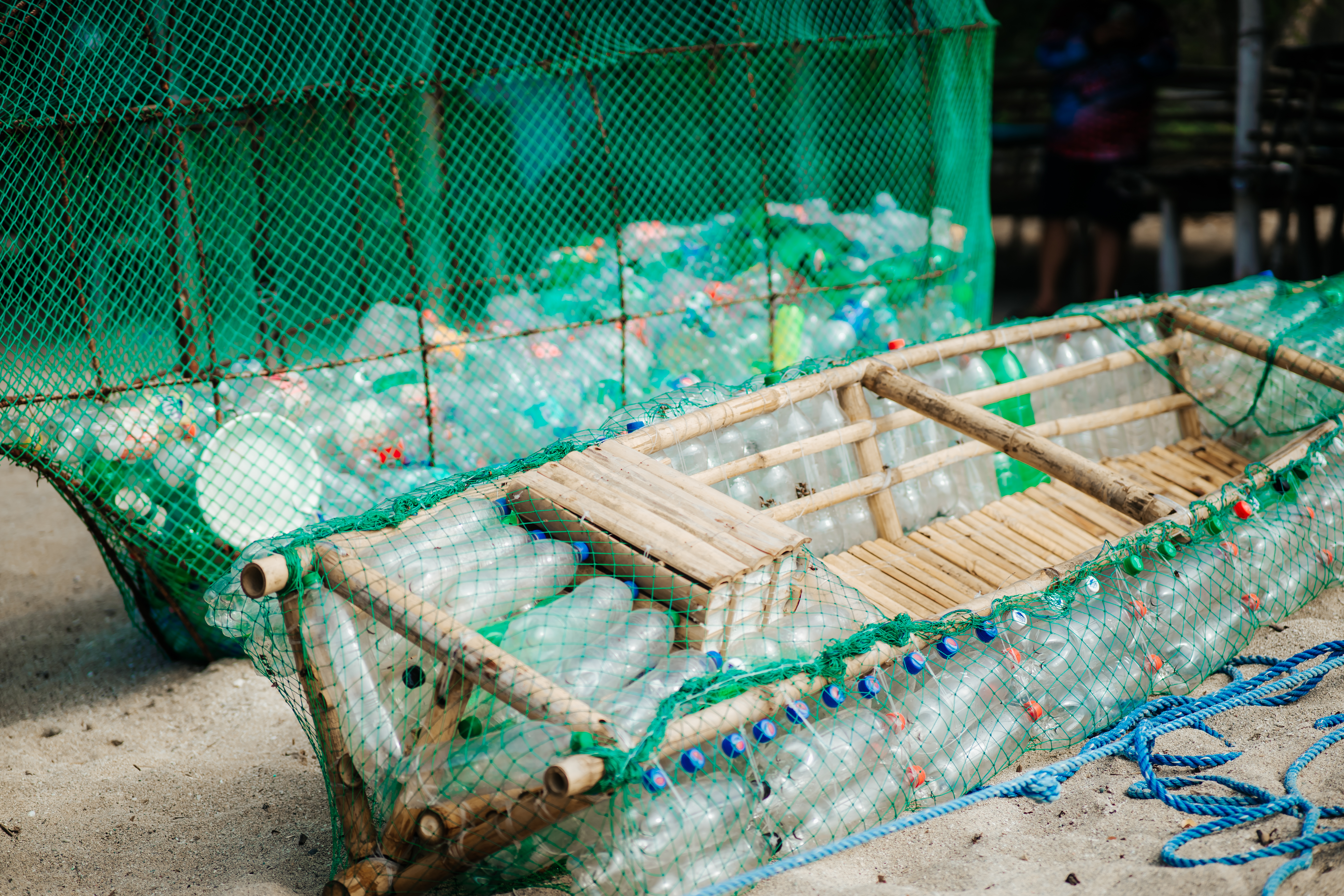 Plastic Bottle Boat